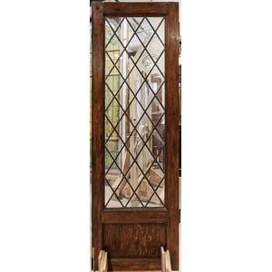 Diamond Leaded Glass Door Diamond Leaded Glass Door