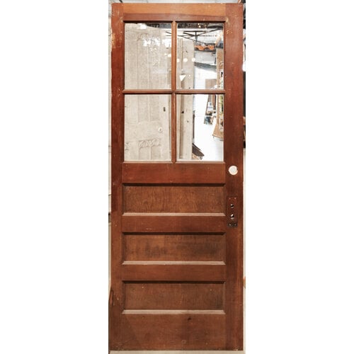 3 panel 4 light Door