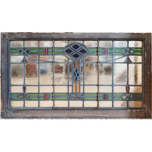 Arts and Crafts Stained Glass Window From England Arts and Crafts Stained Glass Window From England