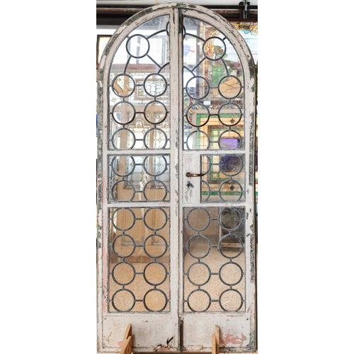Arched Leaded Casement Window