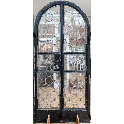 Arched Leaded Casement Window