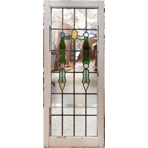 Large Drape Stained Glass Window from England Large Drape Stained Glass Window from England
