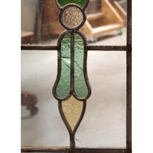 Large Drape Stained Glass Window from England Large Drape Stained Glass Window from England