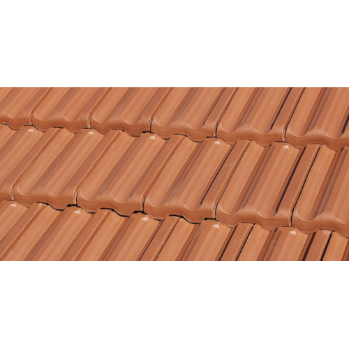 Vintage French Style Interlocking Terra Cotta Tile Vintage French Style Interlocking Terra Cotta Tile