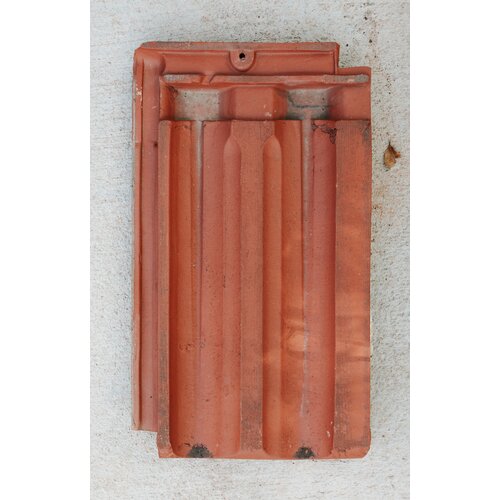 Vintage French Style Interlocking Terra Cotta Tile Vintage French Style Interlocking Terra Cotta Tile