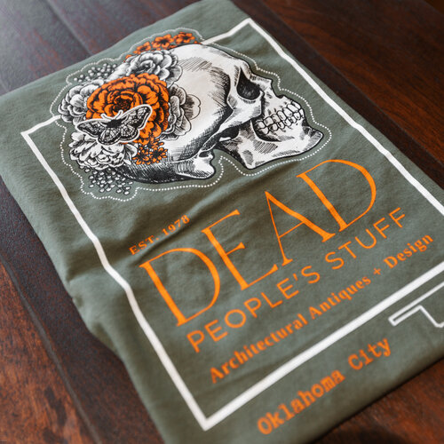 Dead People's Stuff Shirt - Sage Green