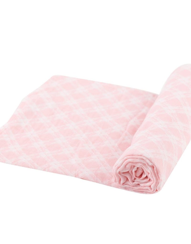 plaid swaddle