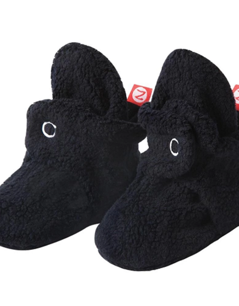 Zutano Fleece Bootie Black