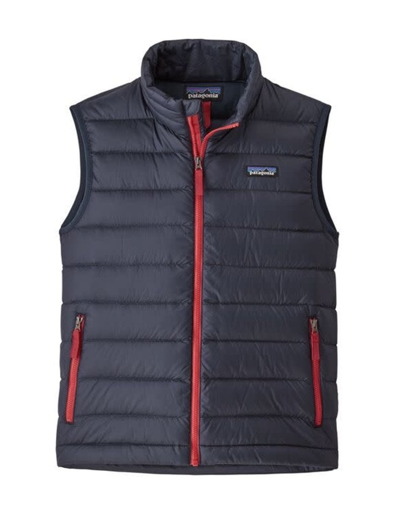 Patagonia Boys Down Sweater Vest New Navy
