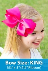Wee Ones King Grosgrain Bow Green