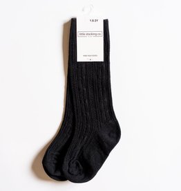 Little Stocking Co. Knee High Socks Black