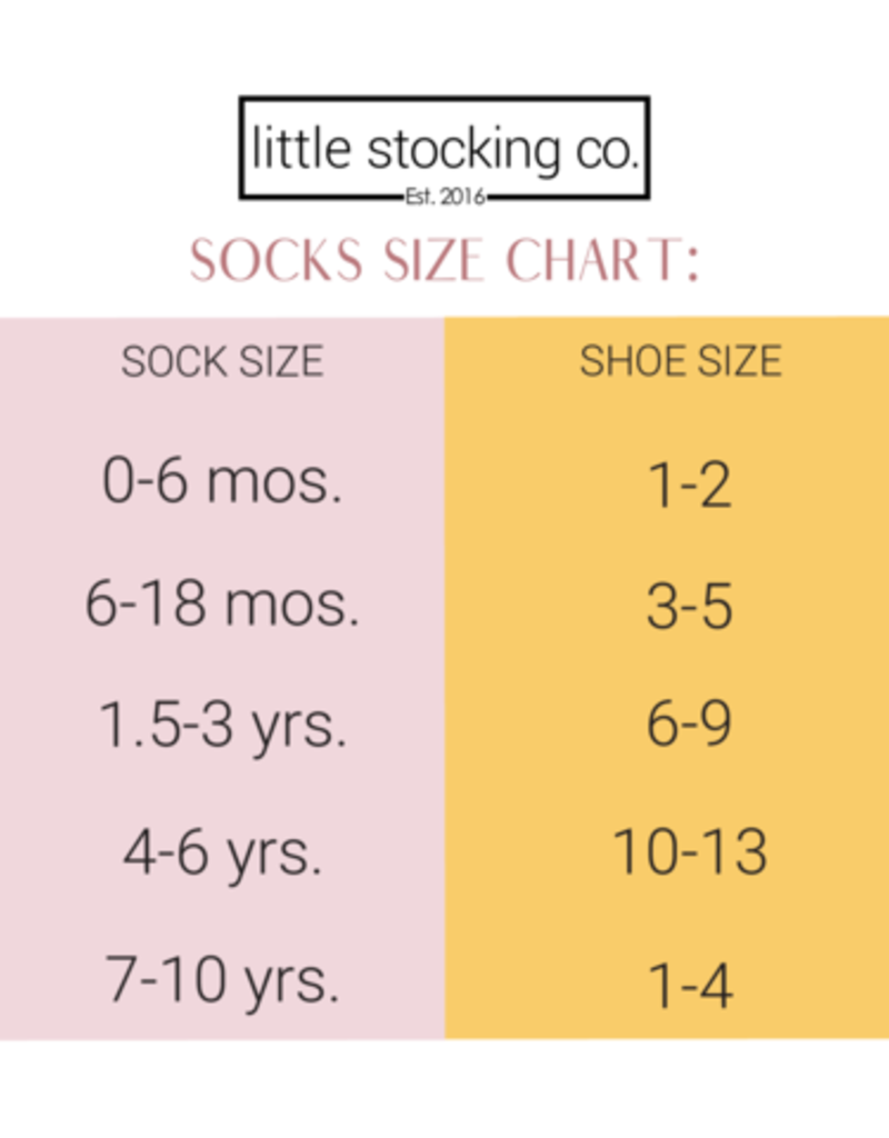 Little Stocking Co. Knee High Socks White