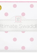 SwaddleDesigns Ultimate Swaddle Big Dots Pink