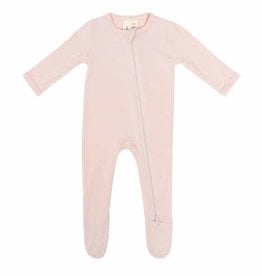 Kyte Baby Zippered Footie Blush