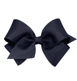 Wee Ones Small Grosgrain Bow Navy