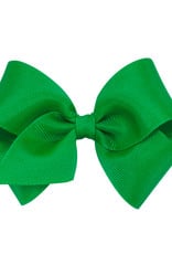 Wee Ones Small Grosgrain Bow Green