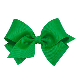 Wee Ones Bow Small Grosgrain Green