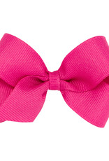 Wee Ones Mini Grosgrain Bow Shocking Pink