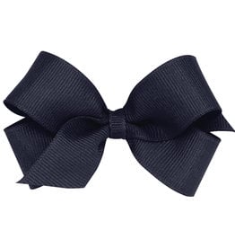 Wee Ones Bow Mini Grosgrain Navy