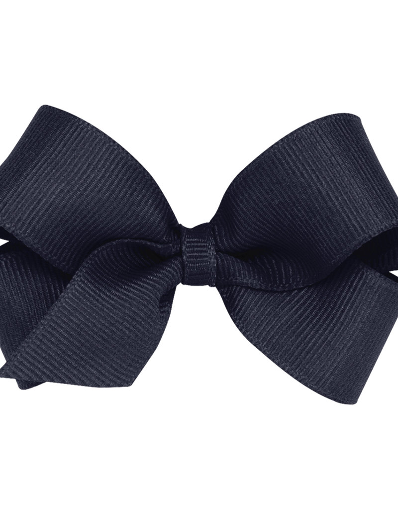 Wee Ones Mini Grosgrain Bow Navy