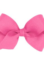 Wee Ones Mini Grosgrain Bow Hot Pink