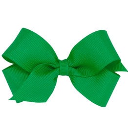 Wee Ones Bow Mini Grosgrain Green
