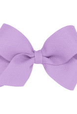 Wee Ones Mini Grosgrain Bow Lt Orchid