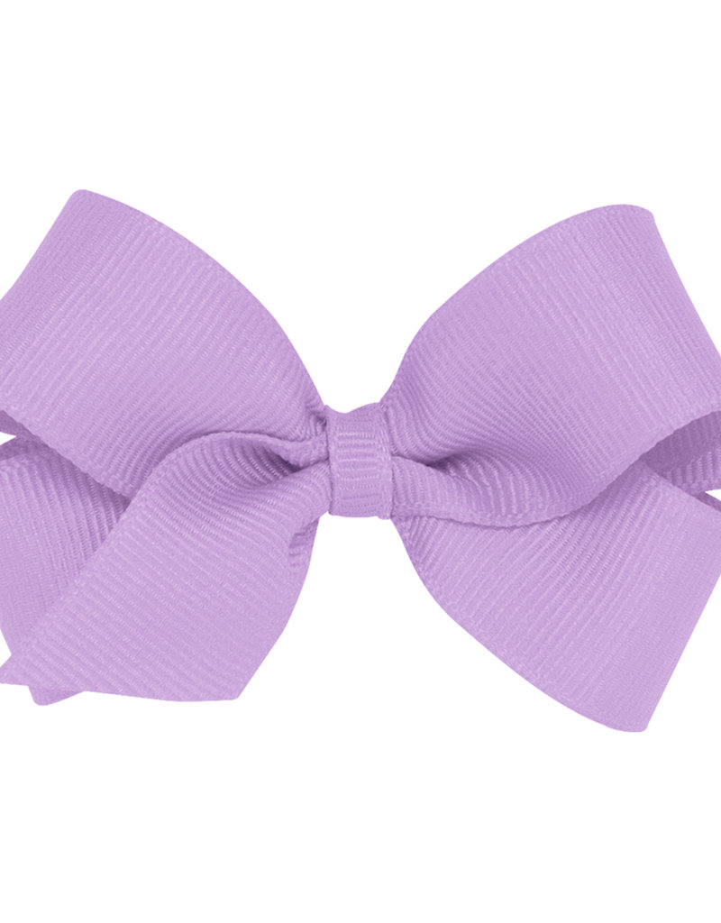 Wee Ones Mini Grosgrain Bow Lt Orchid