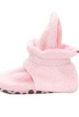 Fleece Gripper Bootie Pink