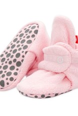 Fleece Gripper Bootie Pink
