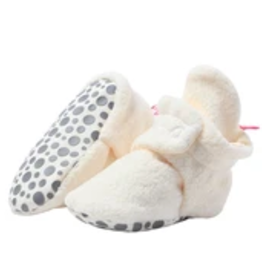 Zutano Fleece Gripper Bootie Cream