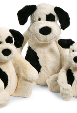 Jellycat Bashful Black & Cream Puppy