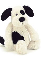 Jellycat Bashful Black & Cream Puppy