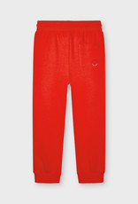 Mayoral Cuffed Fleece Trousers Cyber Red