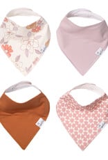 Copper Pearl Baby Bandana Bib Set 4 Ferra