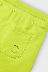 Mayoral Fleece Shorts Lime
