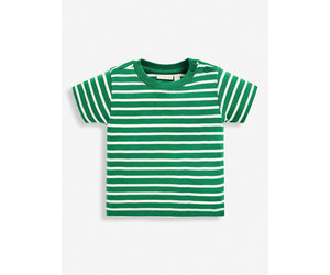 Brenton Green Stripe T Shirt Tip Toes