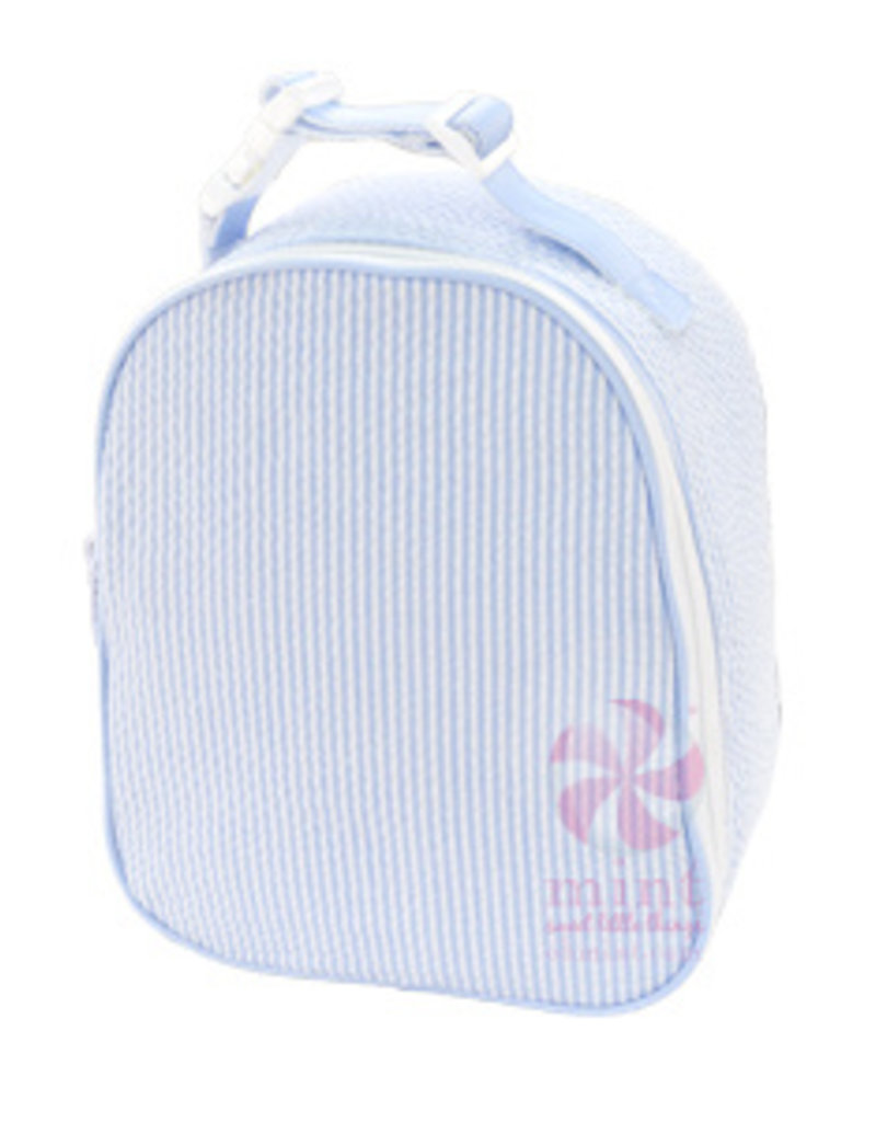 Mint Lunch Box Baby Blue Seersucker