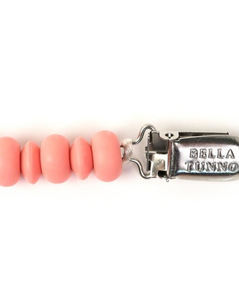 Bella Tunno Pacifier Clip Light Pink