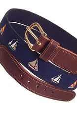 Preston Preston Belt 4 Sailboats on Natural