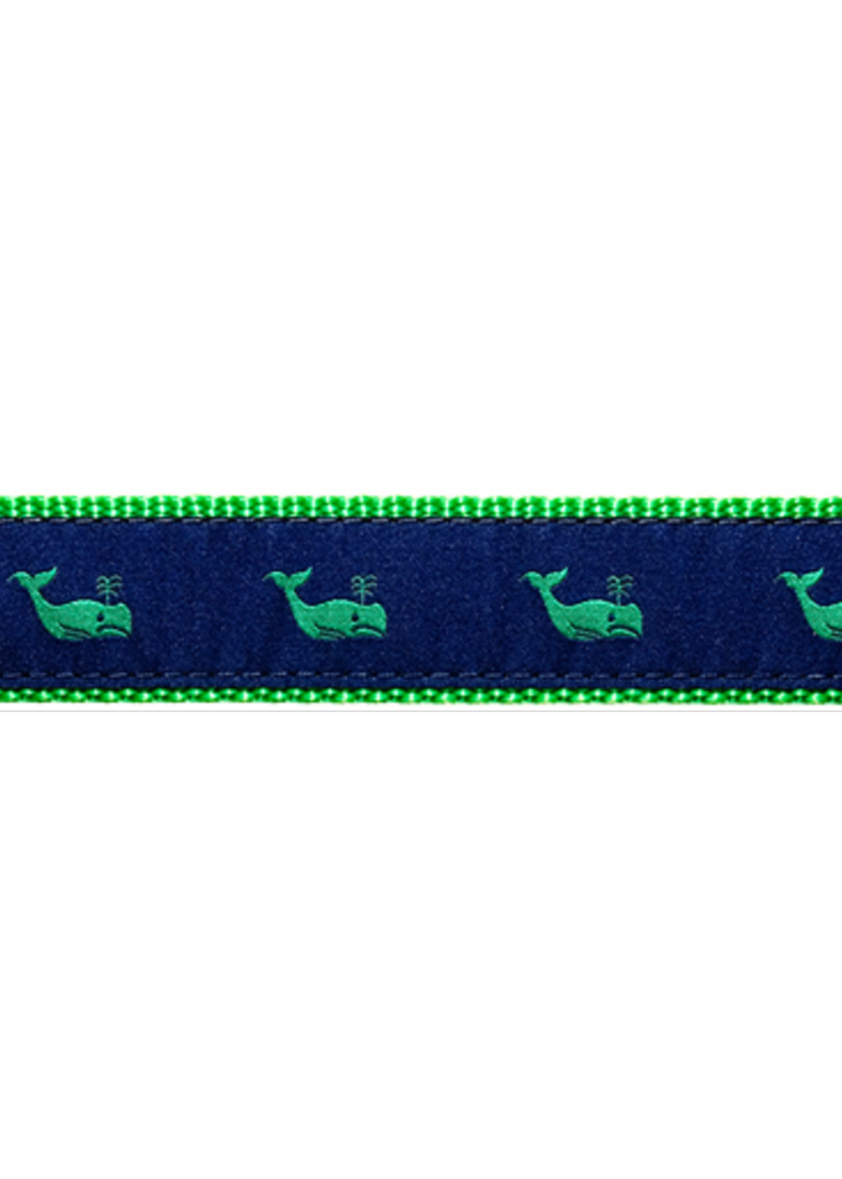 Preston Preston Leather Green Belt w/Green Whale