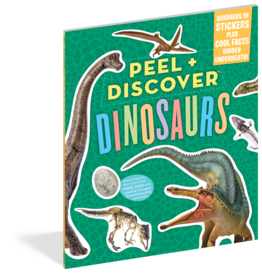Workman Publishing Peel + Discover: Dinosaurs