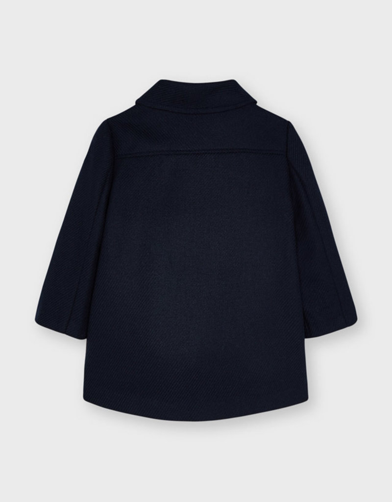 girls navy dress coat