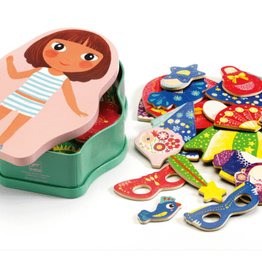 Djeco Belissimo Magnetic Dress Up Activity Toy