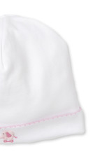 Kissy Kissy Jungle Joy  Hat w/Hand Embroidery Pink/White