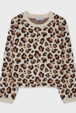 Mayoral Leopard Print Sweater