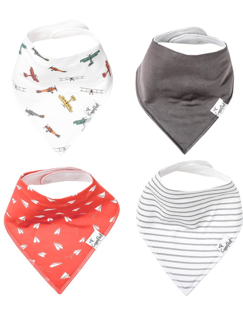 Copper Pearl Baby Bandana Bib Set 4 Ace