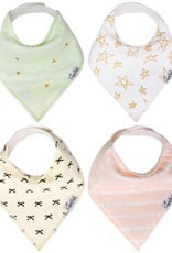 Copper Pearl Baby Bandana Bib Set 4 Paris