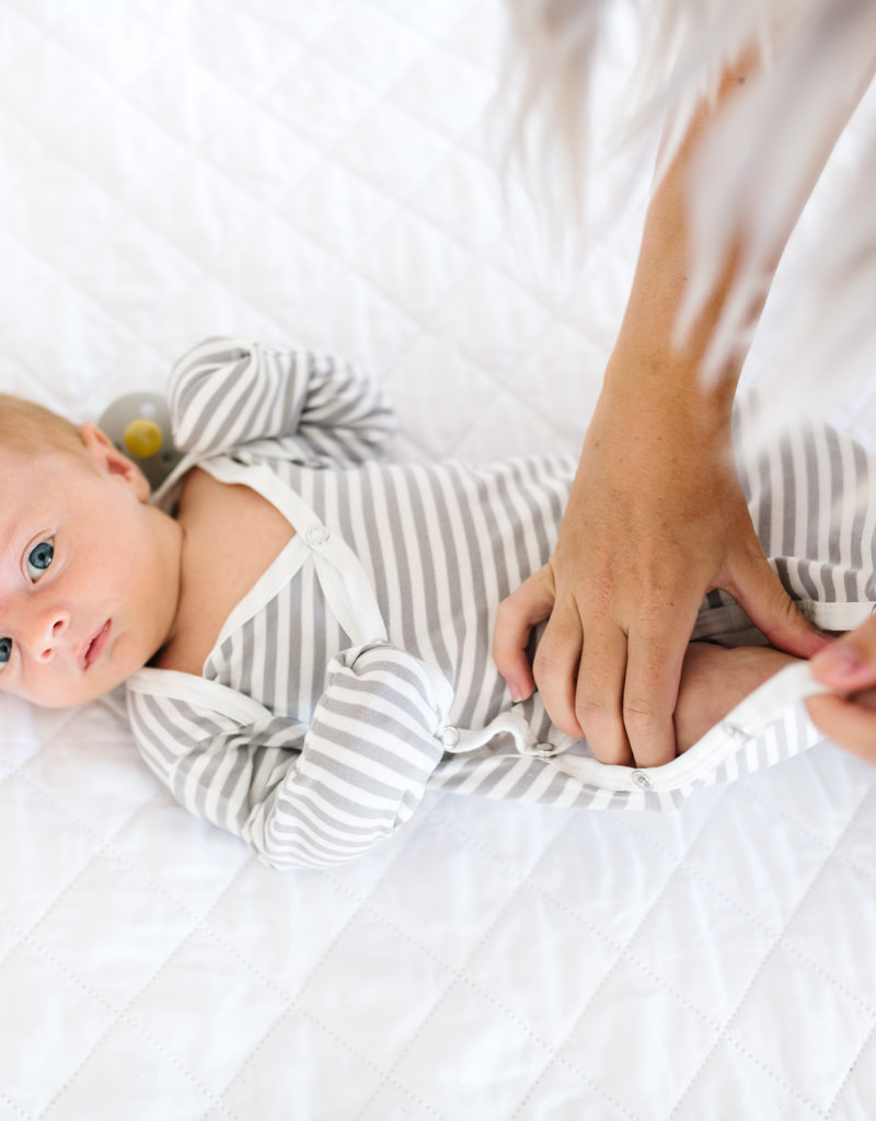 Copper Pearl Newborn Knotted Gown Everest