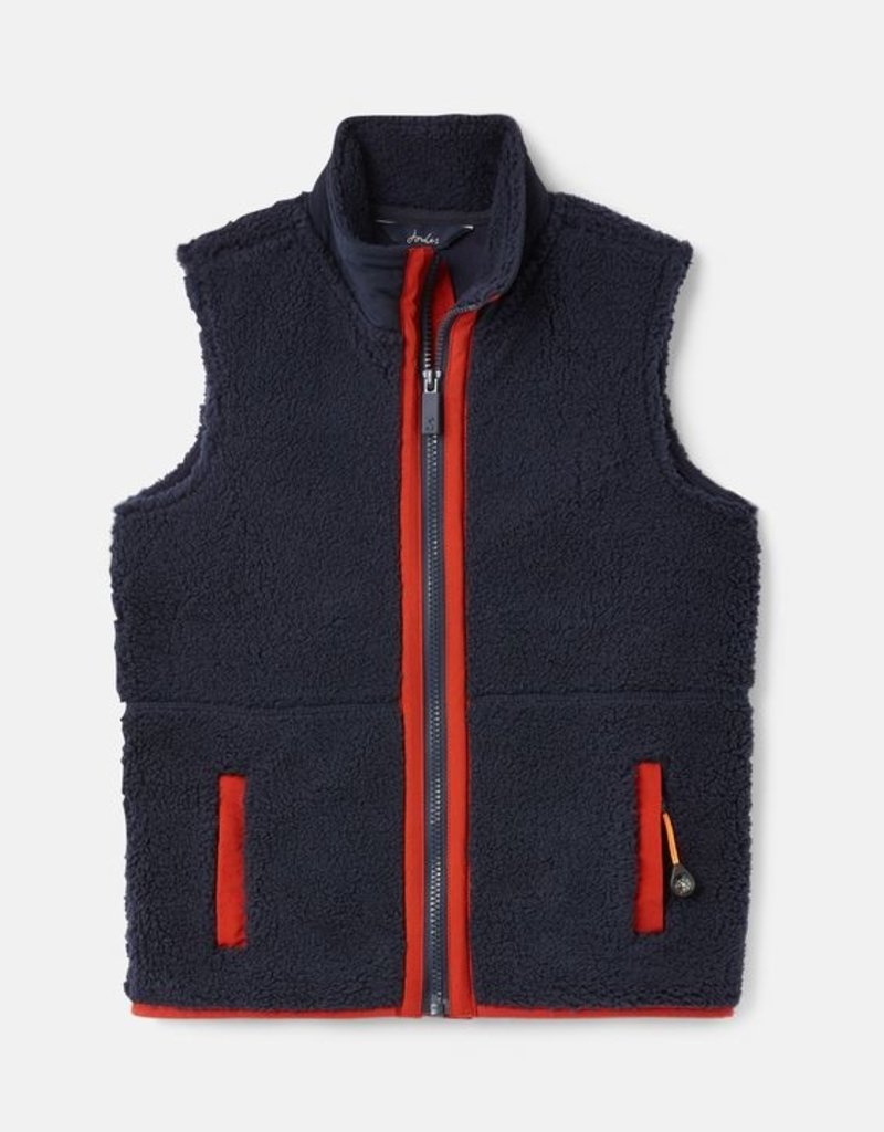 zip up fleece vest